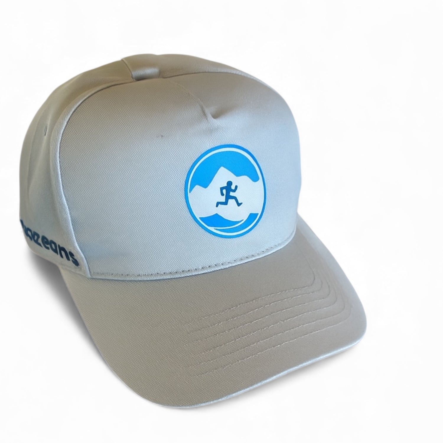 2oceans logo light beige hat